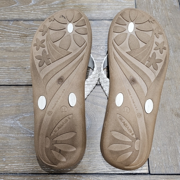 Okabashi Womens Baha Flip Flops, Women's Size 11-12 LL - Picture 7 of 8